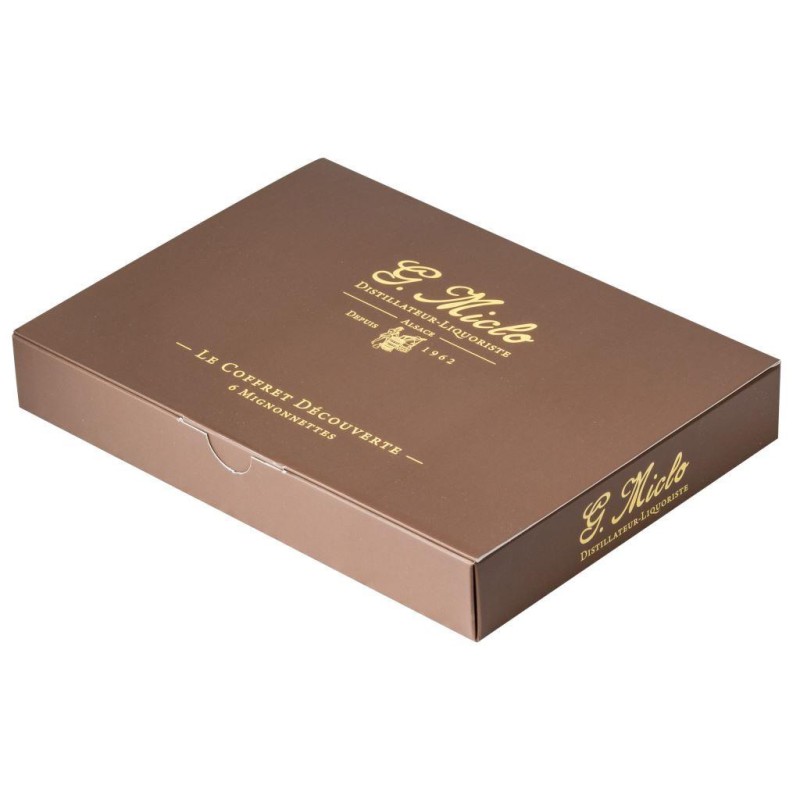 Coffret 6 mignonnettes eaux-de-vie grande réserve 6x3cl