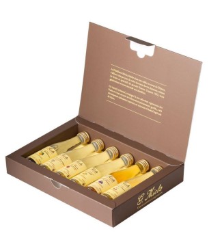 6 Mignonettes box of "Grande Reserve" brandy 6x3cl