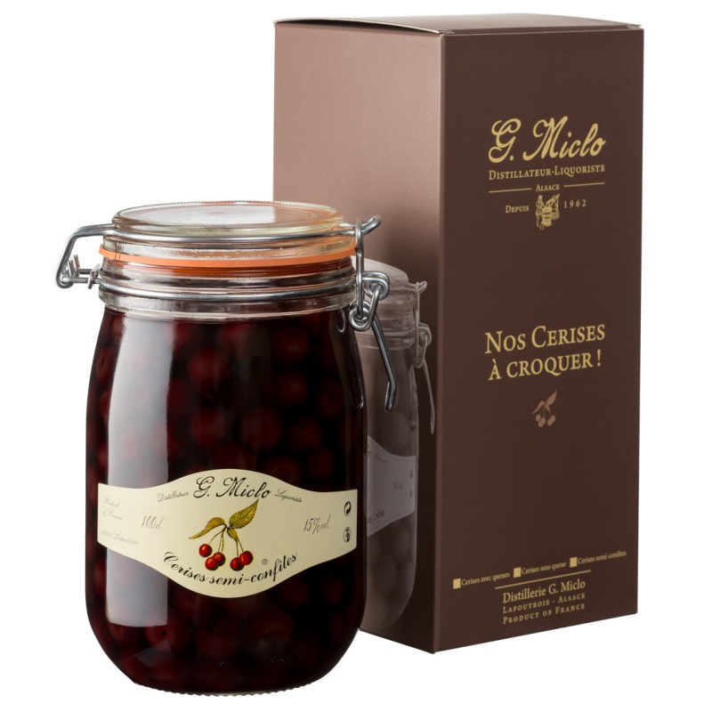 Semi-Candied Cherries 100cl