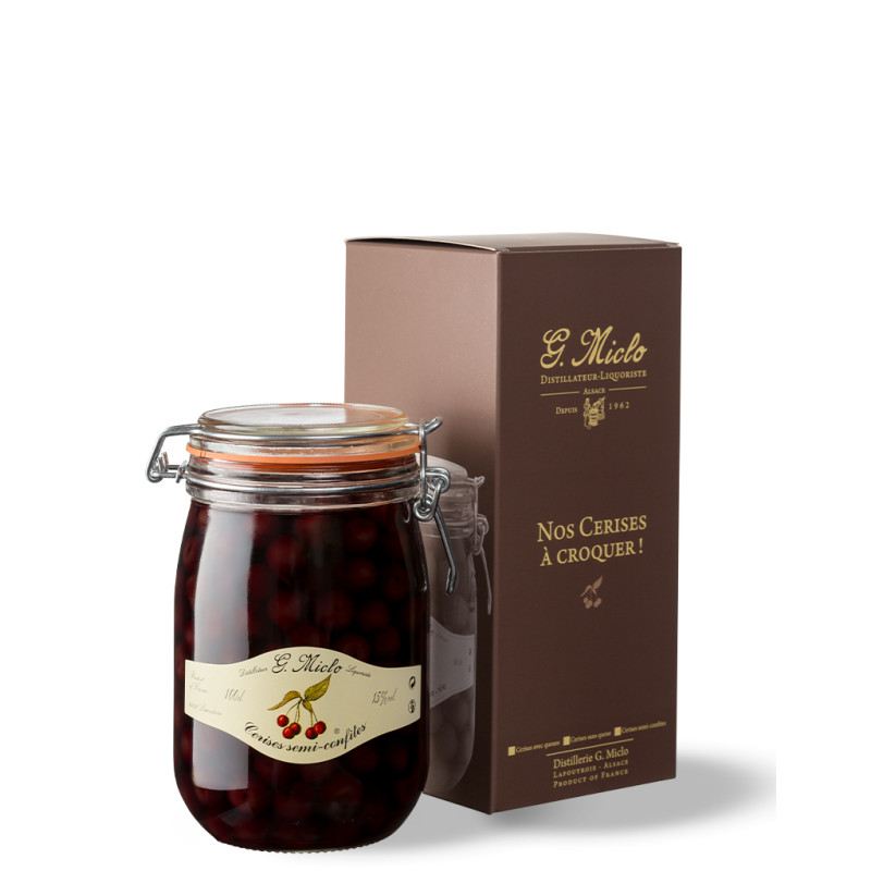 Cerises semi-confites 1L