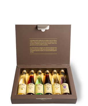 Coffret 6 mignonnettes liqueur 6x3cl - Distillerie Miclo