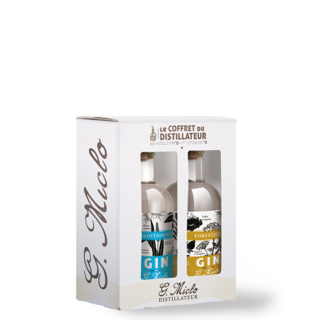 Gins Coffret 2x20cl - Distillerie Miclo