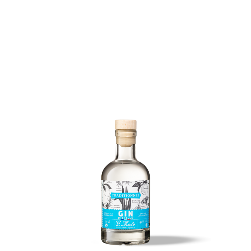 Gin Distillé Traditionnel 20cl